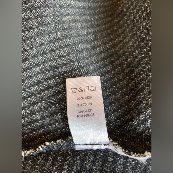 LOFT Sleeveless Knit A-line Dress 2P Cream - Picture 9 of 9